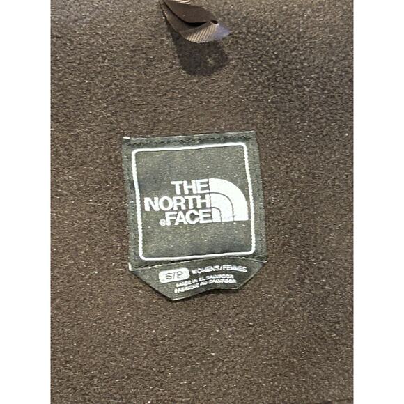 The North Face Womens Size S Brown Fleece Hooded Jacket Full Zip - Picture 3 of 3
